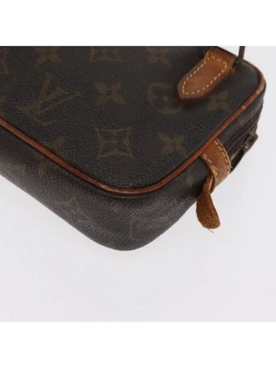 Authentic LOUIS VUITTON Monogram Marly Bandouliere Shoulder Bag M51828 LV - Picture 8 of 16